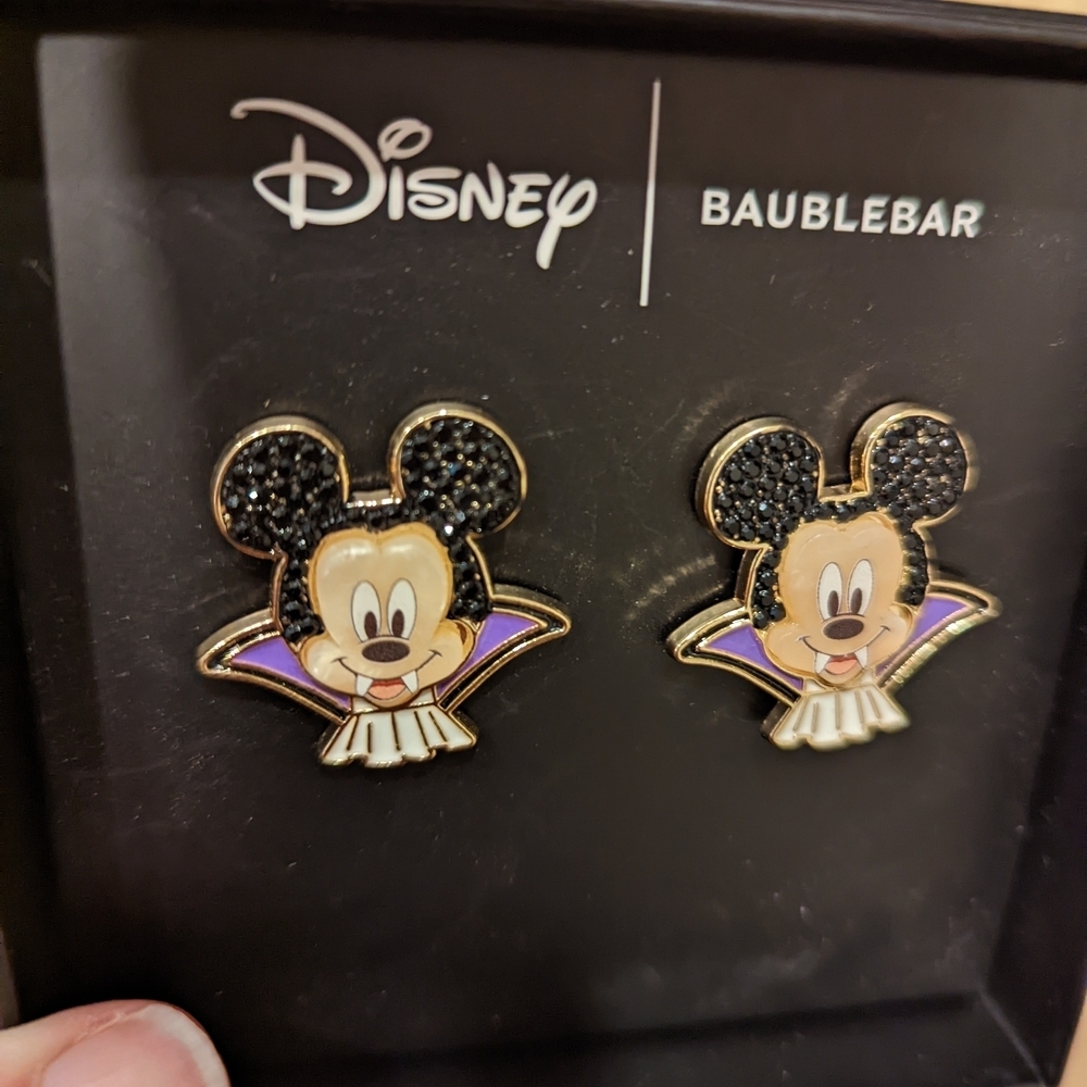 Disney Mickey Halloween Mouse Earrings Set - Picture 5 of 5